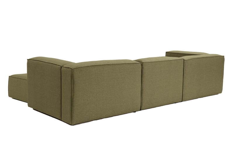 Redlands Sofa med Sjeselong 3-seter - Grønn - Møbler - Sofaer - Sofaer med sjeselong - 3 seters sofa med divan