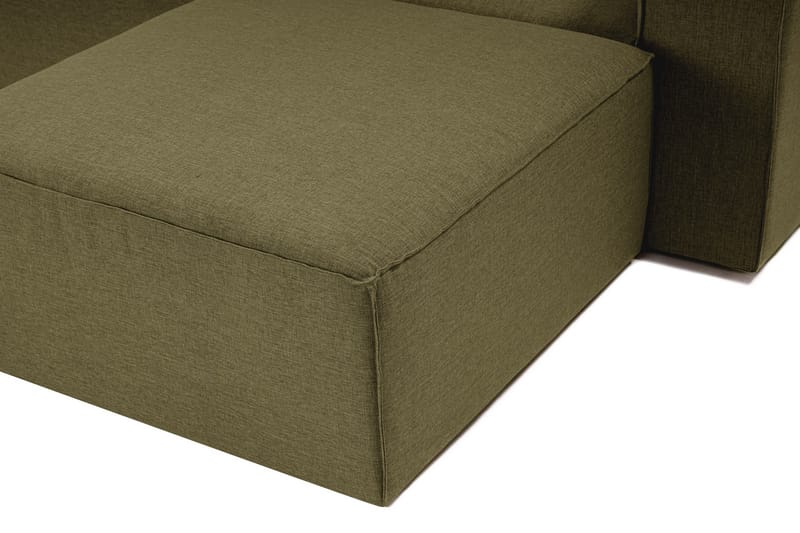 Redlands Sofa med Sjeselong 3-seter - Grønn - Møbler - Sofaer - Sofaer med sjeselong - 3 seters sofa med divan