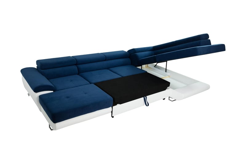 Reginia Sofa med Divan og Sjeselong 4-seter - Grønn - Møbler - Sofaer - Sofaer med sjeselong - 4 seters sofa med divan