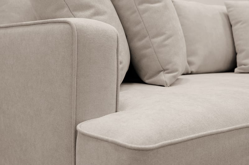 Rossi Dybde 3-seter Sofa Hel pute - Lys Brun - Møbler - Sofaer - 3 seter sofa