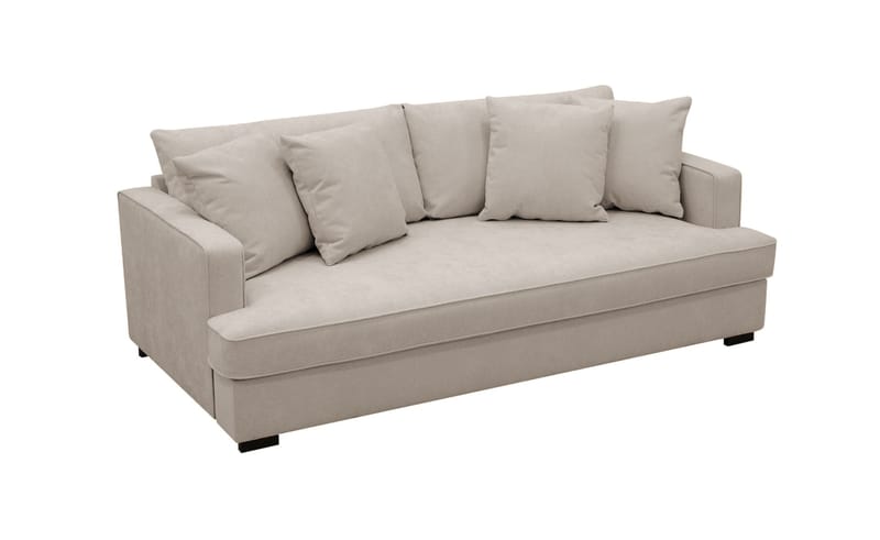 Rossi Dybde 3-seter Sofa Hel pute - Lys Brun - Møbler - Sofaer - 3 seter sofa