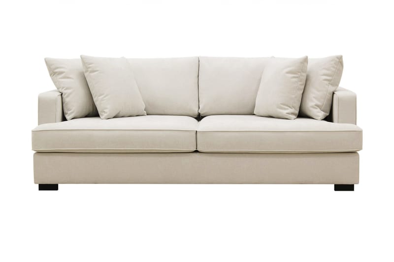 Rossi Dybde 3-seter Sofa - Lys Beige - Møbler - Sofaer - 3 seter sofa