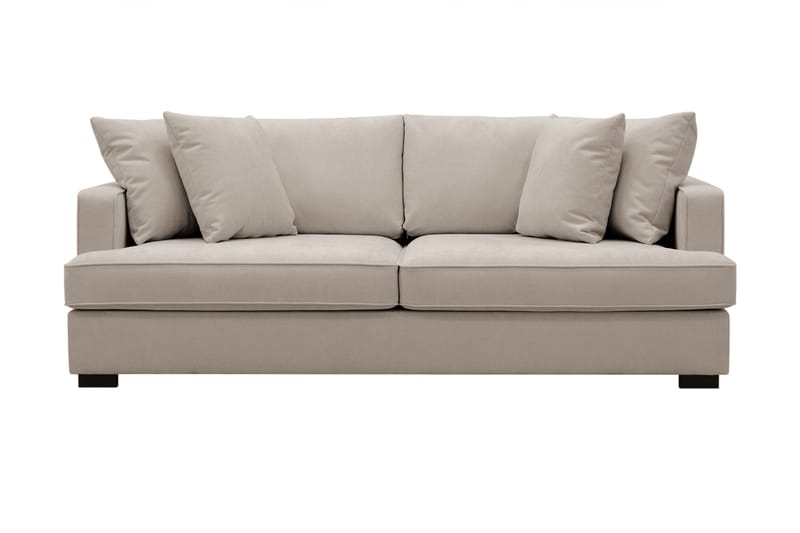 Rossi Dybde 3-seter Sofa - Lys Brun - Møbler - Sofaer - 3 seter sofa