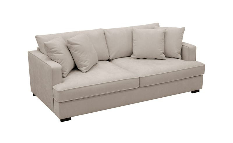 Rossi Dybde 3-seter Sofa - Lys Brun - Møbler - Sofaer - 3 seter sofa