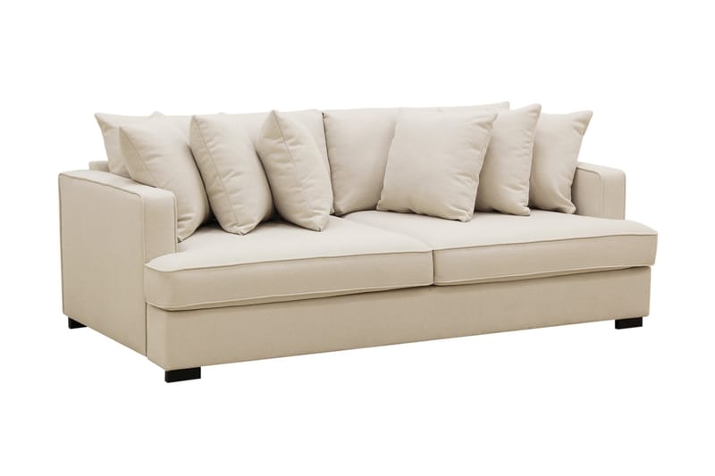 Rossi Dybde 4-seter Sofa - Lys Beige - Møbler - Sofaer - 4 seter sofa