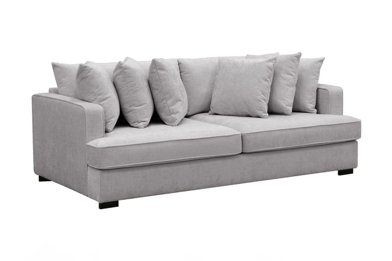 Rossi Dybde 4-seter Sofa - Lys Grå - Møbler - Sofaer - 4 seter sofa