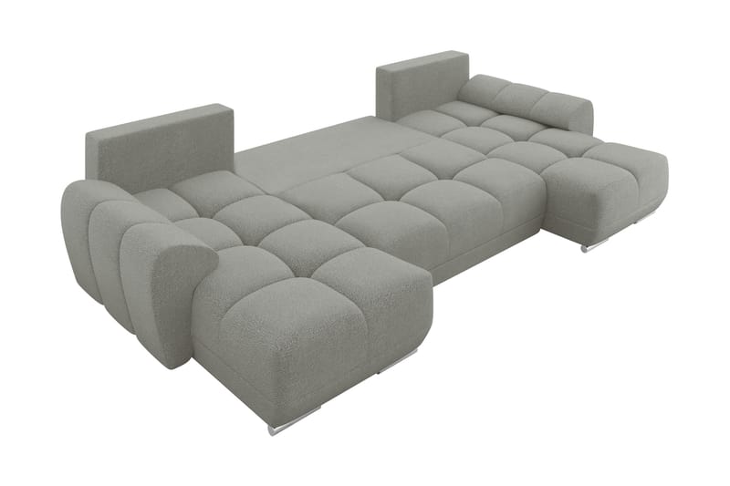 Simerly Sofa Dobbeldivan 4-seter - Beige - Møbler - Sofaer - U-sofa