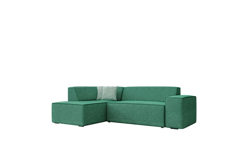 Slucajno Sofa med Sjeselong 3-seter - Grønn - Møbler - Sofaer - Sofaer med sjeselong - 3 seters sofa med divan