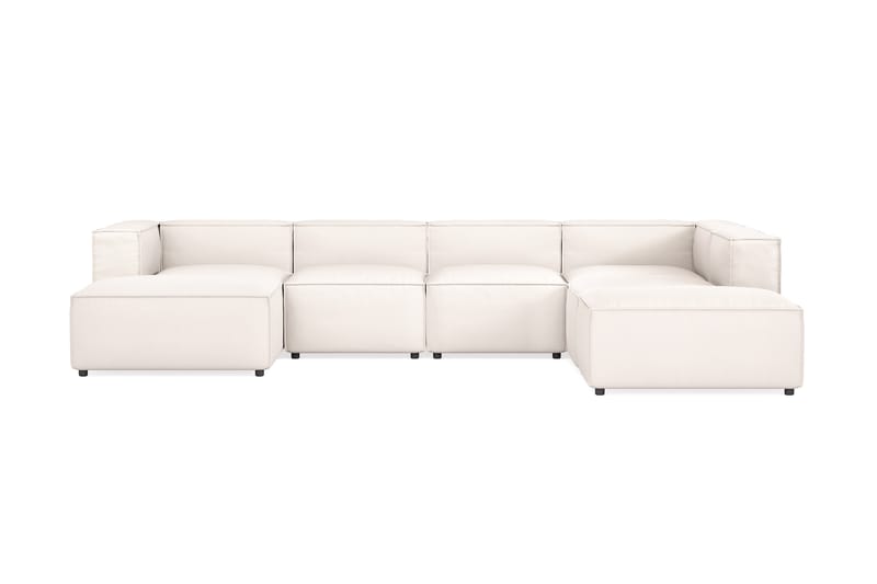 Sofa 5-seters U-Sofa Narender - Beige - Møbler - Sofaer - U-sofa