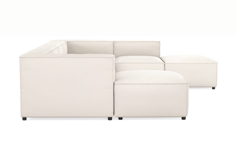 Sofa 5-seters U-Sofa Narender - Beige - Møbler - Sofaer - U-sofa