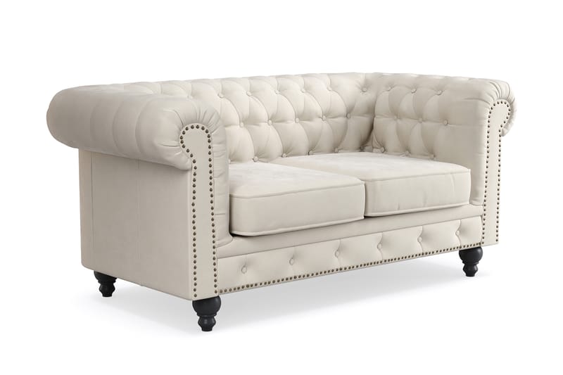 Sofa Chester Deluxe 2-seter - Beige - Møbler - Sofaer - 2 seter sofa