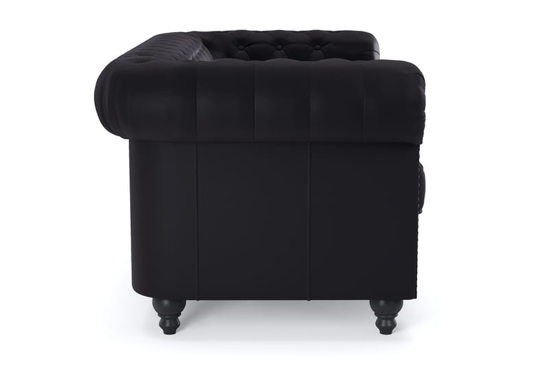 Sofa Chester Deluxe 2-seter - Svart - Møbler - Sofaer - 2 seter sofa