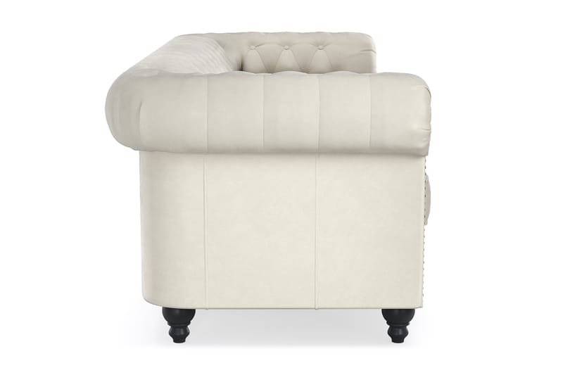 Sofa Chester Deluxe 3-seter - Beige - Møbler - Sofaer - 3 seter sofa