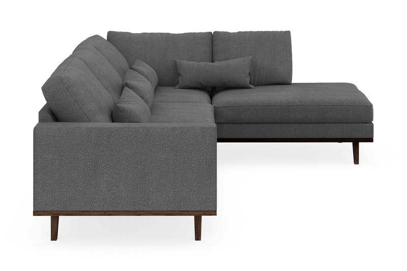 L-Sofa Haga 2,5-seter Lin - Grå - Møbler - Sofaer - Sofaer med sjeselong - 2 seters sofa med divan