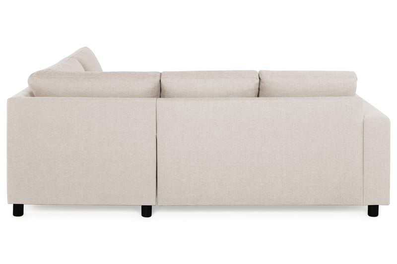 Sofa Nevada 2-seter med Sjeselong Høyre - Beige - Møbler - Sofaer - Sofaer med sjeselong - 2 seters sofa med divan