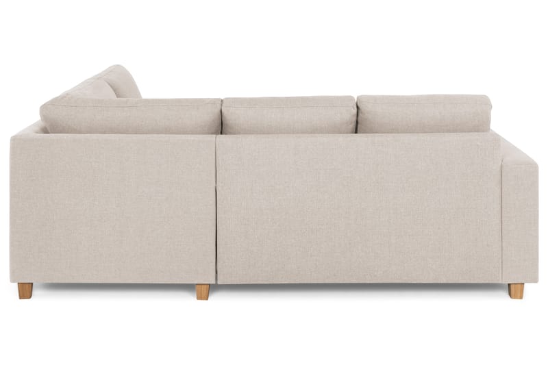 Sofa Nevada 2-seter med Sjeselong Høyre - Beige - Møbler - Sofaer - Sofaer med sjeselong - 2 seters sofa med divan