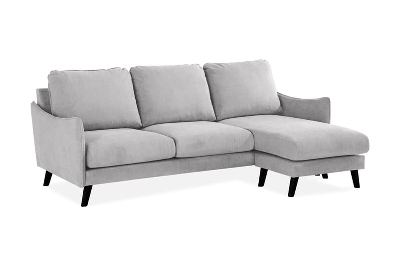 3-seter Divansofa Colt Lyx Høyre - Lysegrå - Møbler - Sofaer - Sofaer med sjeselong - 4 seters sofa med divan