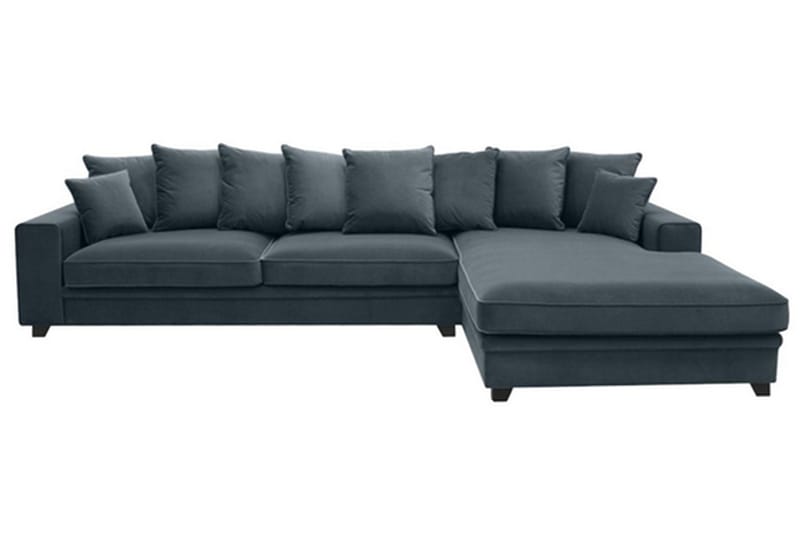 3-seter Sofa Sherborne Høyre - Mørkegrå - Møbler - Sofaer - Sofaer med sjeselong - 3 seters sofa med divan