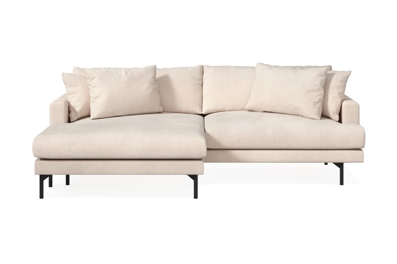 3-seters Divansofa Armunia - Beige - Møbler - Sofaer - Sofaer med sjeselong - 3 seters sofa med divan