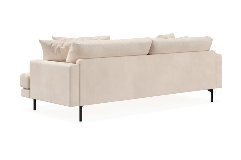 3-seters Divansofa Armunia - Beige - Møbler - Sofaer - Sofaer med sjeselong - 3 seters sofa med divan