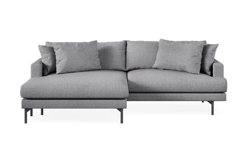 3-seters Divansofa Armunia - Grå - Møbler - Sofaer - Sofaer med sjeselong - 3 seters sofa med divan