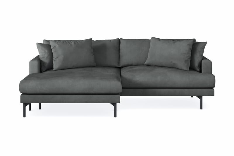 3-seters Divansofa Armunia - Grå - Møbler - Sofaer - Sofaer med sjeselong - 3 seters sofa med divan