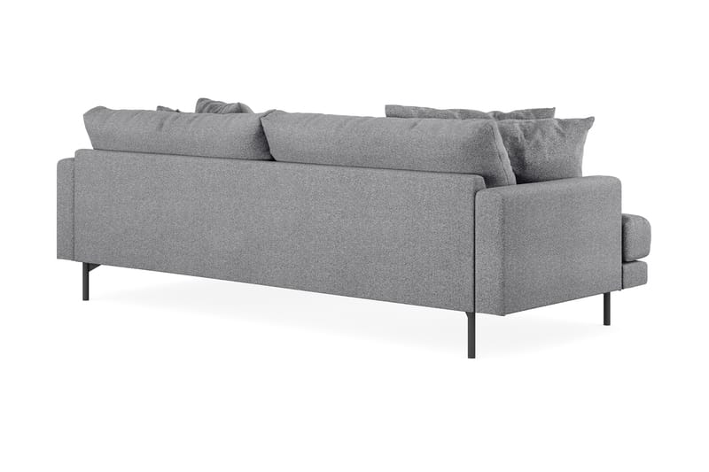 3-seters Divansofa Armunia - Grå - Møbler - Sofaer - Sofaer med sjeselong - 3 seters sofa med divan