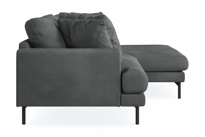 3-seters Divansofa Armunia - Grå - Møbler - Sofaer - Sofaer med sjeselong - 3 seters sofa med divan