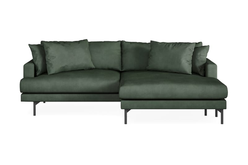 3-seters Divansofa Armunia - Grønn - Møbler - Sofaer - Sofaer med sjeselong - 3 seters sofa med divan