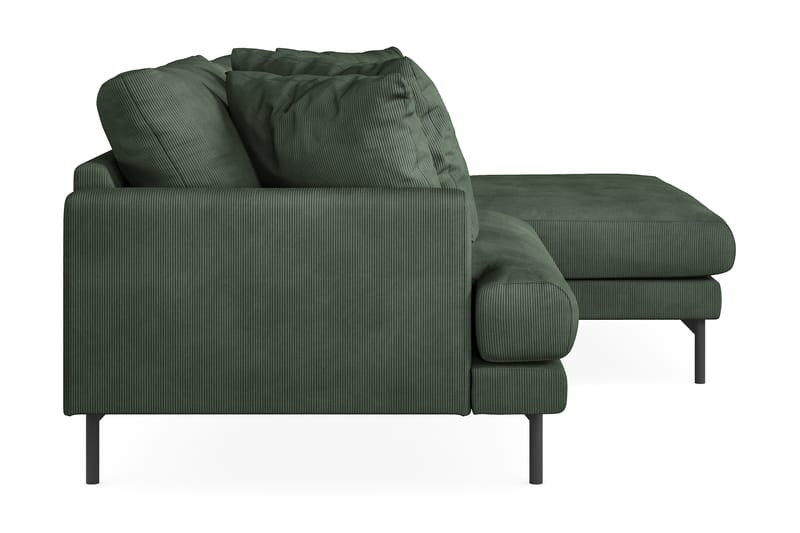 3-seters Divansofa Armunia - Grønn - Møbler - Sofaer - Sofaer med sjeselong - 3 seters sofa med divan