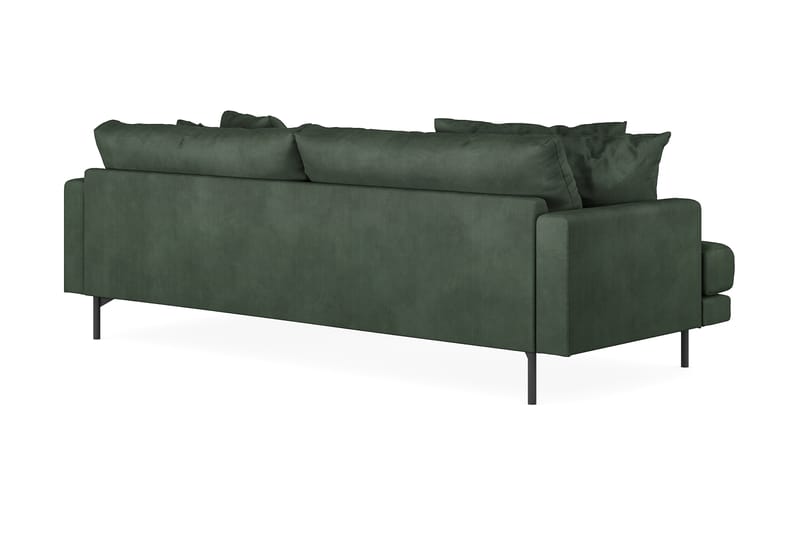 3-seters Divansofa Armunia - Grønn - Møbler - Sofaer - Sofaer med sjeselong - 3 seters sofa med divan