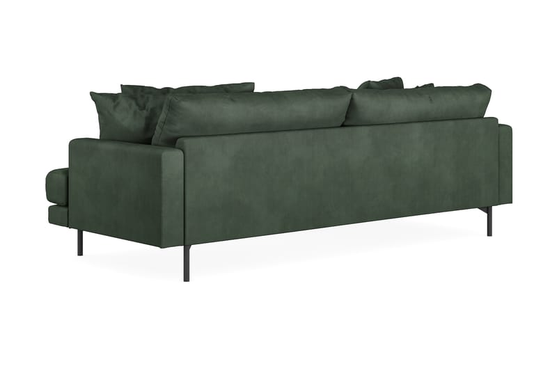 3-seters Divansofa Armunia - Grønn - Møbler - Sofaer - Sofaer med sjeselong - 3 seters sofa med divan