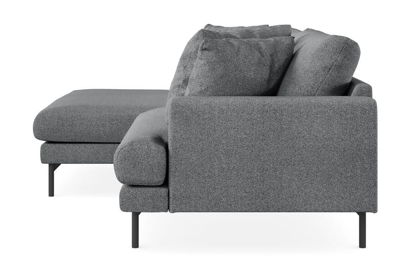 3-seters Divansofa Armunia - Mørkegrå - Møbler - Sofaer - Sofaer med sjeselong - 3 seters sofa med divan