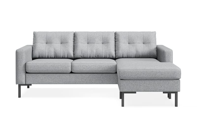 3-seters Divansofa Høyre Frillestad - Grå - Møbler - Sofaer - Sofaer med sjeselong - 3 seters sofa med divan