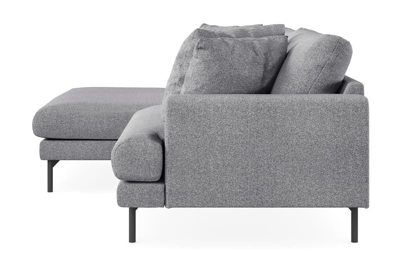 3-seters Divansofa Menard - Grå - Møbler - Sofaer - Sofaer med sjeselong - 3 seters sofa med divan