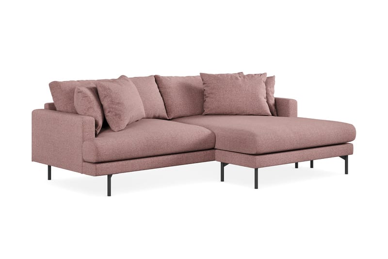 3-seters Divansofa Menard - Lilla - Møbler - Sofaer - Sofaer med sjeselong - 3 seters sofa med divan