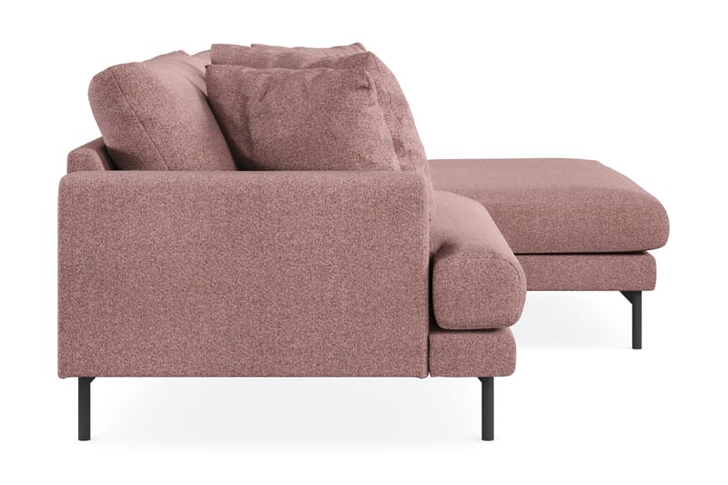 3-seters Divansofa Menard - Lilla - Møbler - Sofaer - Sofaer med sjeselong - 3 seters sofa med divan