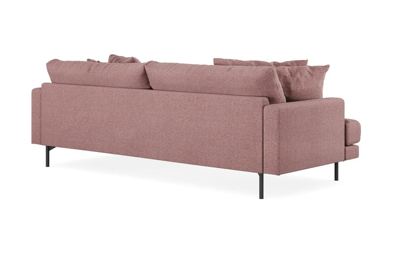 3-seters Divansofa Menard - Lilla - Møbler - Sofaer - Sofaer med sjeselong - 3 seters sofa med divan