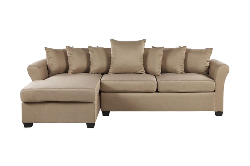 3-seters Hjørnesofa Lyngsnes - Beige - Møbler - Sofaer - Sofaer med sjeselong - 3 seters sofa med divan