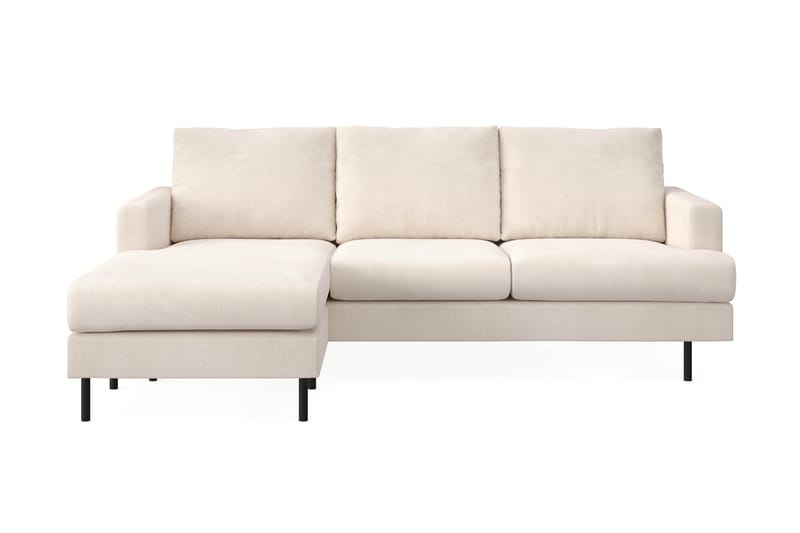 Compact Sofa Menard med Divan 3-seter - Beige - Møbler - Sofaer - Sofaer med sjeselong - 3 seters sofa med divan