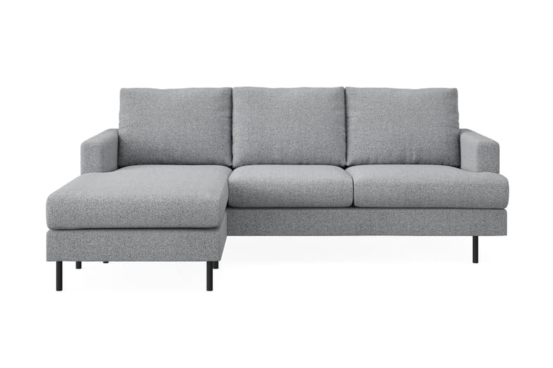 Compact Sofa Menard med Divan 3-seter - Grå - Møbler - Sofaer - Sofaer med sjeselong - 3 seters sofa med divan