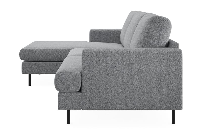 Compact Sofa Menard med Divan 3-seter - Grå - Møbler - Sofaer - Sofaer med sjeselong - 3 seters sofa med divan