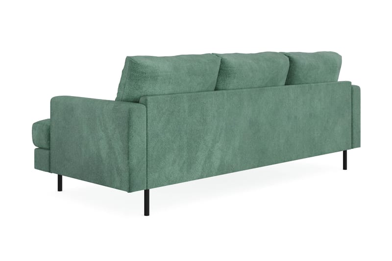 Compact Sofa Menard med Divan 3-seter - Grønn - Møbler - Sofaer - Sofaer med sjeselong - 3 seters sofa med divan