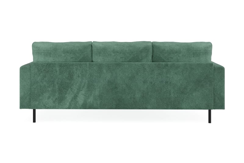 Compact Sofa Menard med Divan 3-seter - Grønn - Møbler - Sofaer - Sofaer med sjeselong - 3 seters sofa med divan