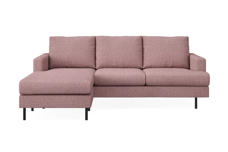 Compact Sofa Menard med Divan 3-seter - Lilla - Møbler - Sofaer - Sofaer med sjeselong - 3 seters sofa med divan