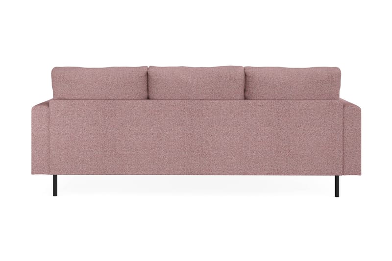 Compact Sofa Menard med Divan 3-seter - Lilla - Møbler - Sofaer - Sofaer med sjeselong - 3 seters sofa med divan