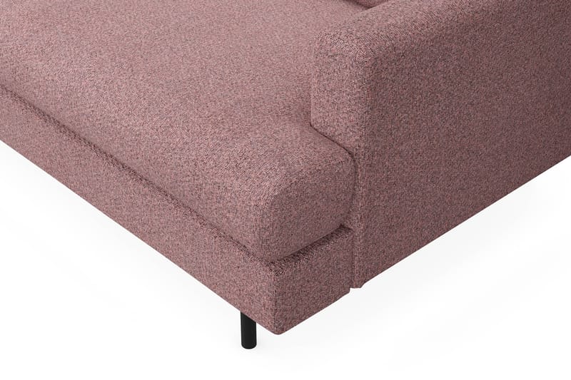 Compact Sofa Menard med Divan 3-seter - Lilla - Møbler - Sofaer - Sofaer med sjeselong - 3 seters sofa med divan