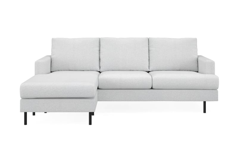 Compact Sofa Menard med Divan 3-seter - Lysegrå - Møbler - Sofaer - Sofaer med sjeselong - 3 seters sofa med divan