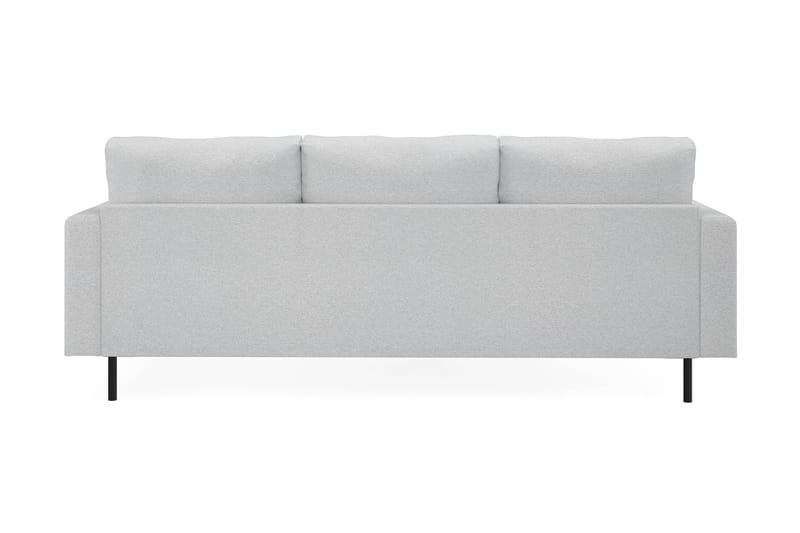 Compact Sofa Menard med Divan 3-seter - Lysegrå - Møbler - Sofaer - Sofaer med sjeselong - 3 seters sofa med divan