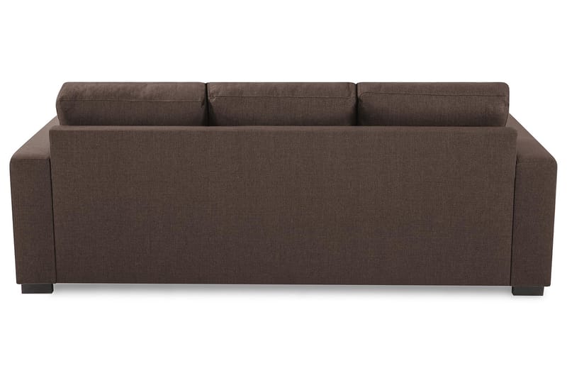 Divansofa Nevada 3-seter Vendbar - Brun - Møbler - Sofaer - Sofaer med sjeselong - 3 seters sofa med divan